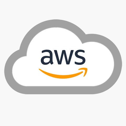 Amazon Web Services cloud logo